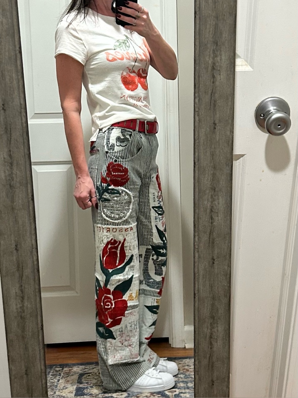 NWT Free People We The Free Lost & Found Boyfriend Jeans in Secret Getaway - Picture 11 of 16